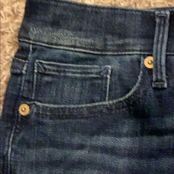 Express Mid Rise Wide Leg Flare Jeans NWT 00 - Picture 7 of 8